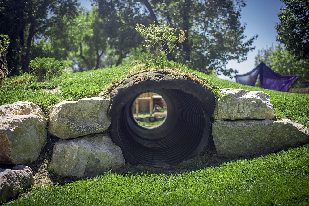 New playground helps children explore nature