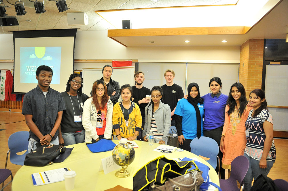 SLCC welcomes students from around the world International student group photo