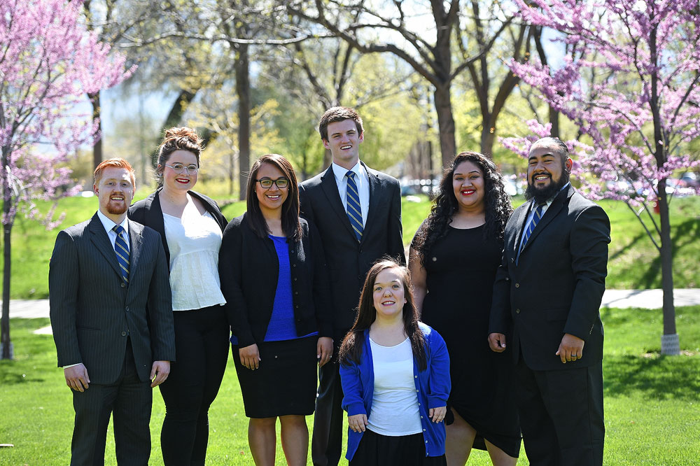 Different ways to get involved on campus Student Association officers