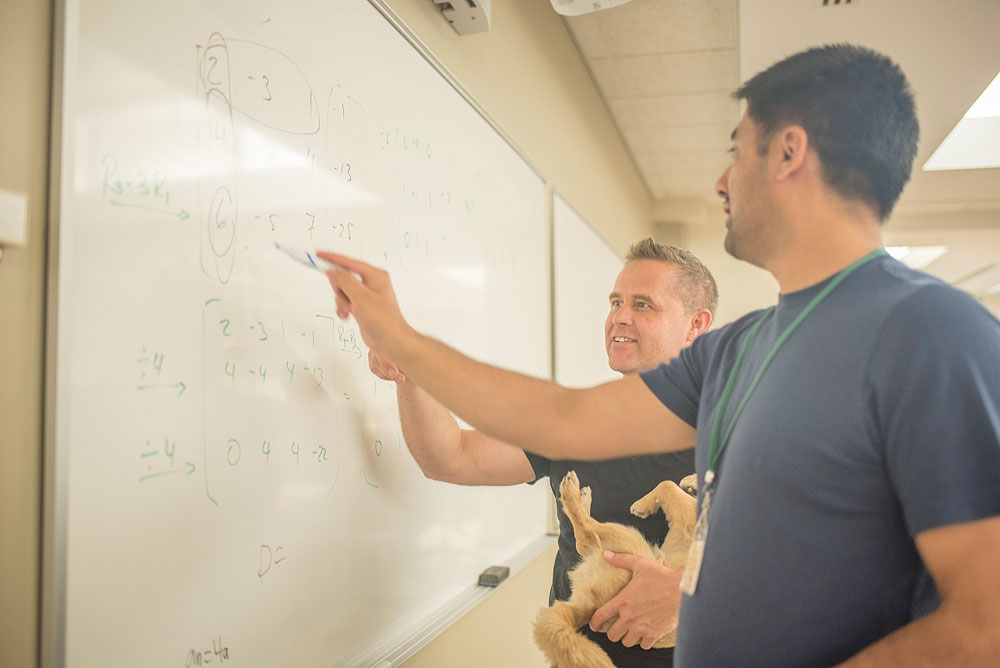 SLCC offers free tutoring to all students Jared Hepler and Gurpatap Bhatti