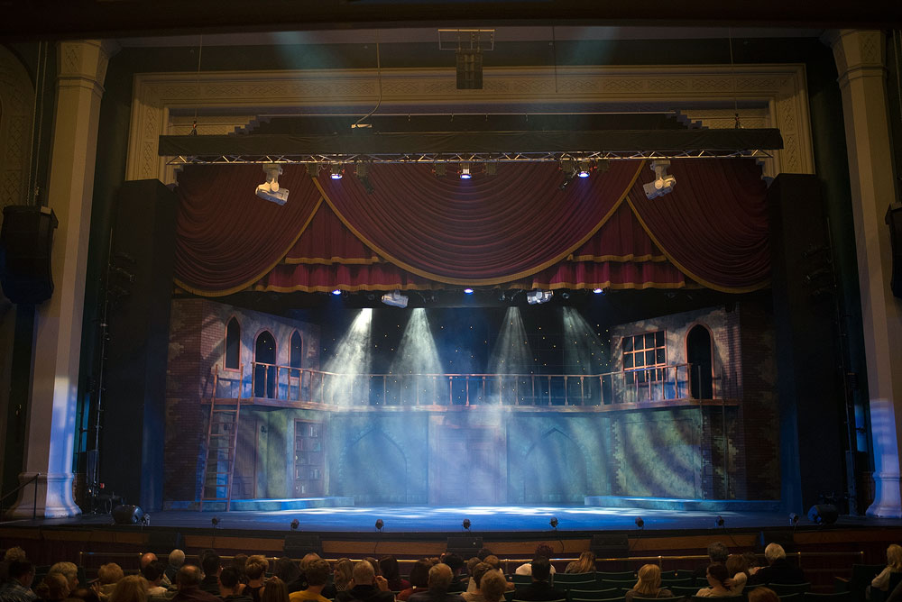 Grand Theatre shows no signs of being haunted Grand Theatre stage