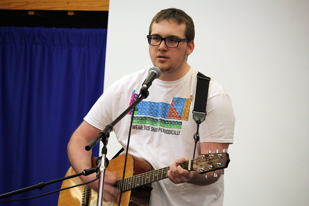 SLCC community shines at campus talent show William Cassidy