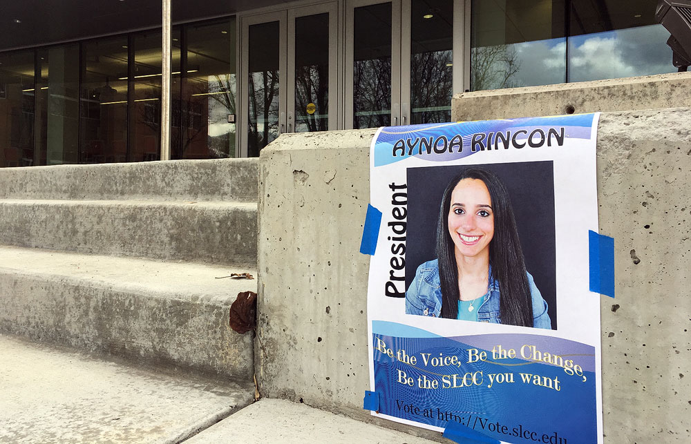 Get to know your candidates; voting begins today Aynoa Rincon poster