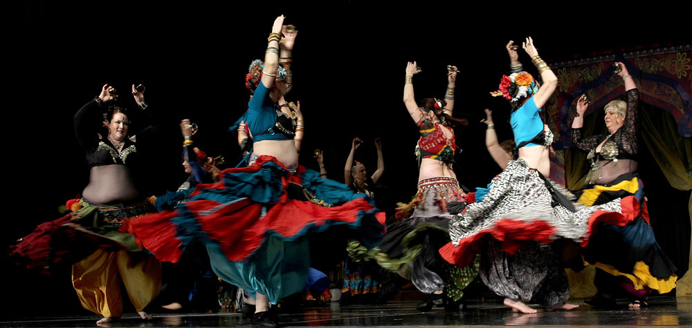 Belly Dance Club welcomes all shapes and sizes Belly Dance Spring Fest