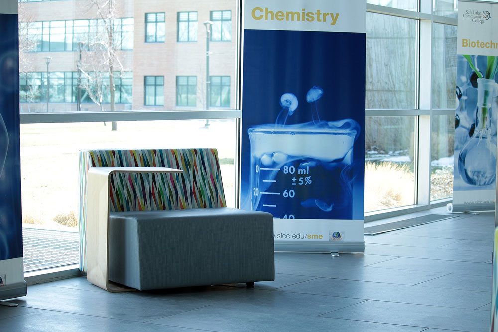 New STEM center opens at Redwood Campus STEM Center seating