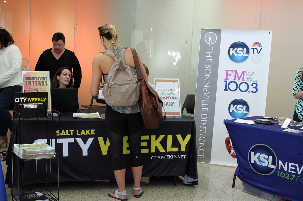 SLCC to host Spring Job Fair tomorrow Job fair booths at South City