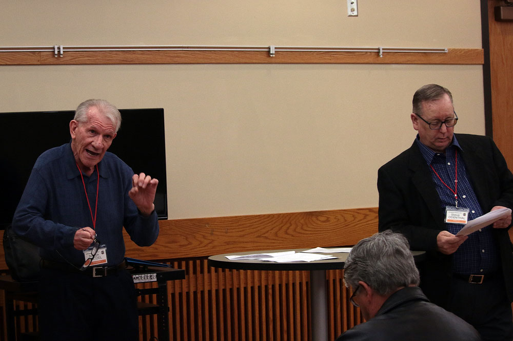 Lessons learned at LUW conference Joseph Batzel, left, and Steve Odenthal