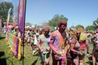 Holi festivalgoers