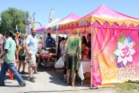 Holi festivalgoers