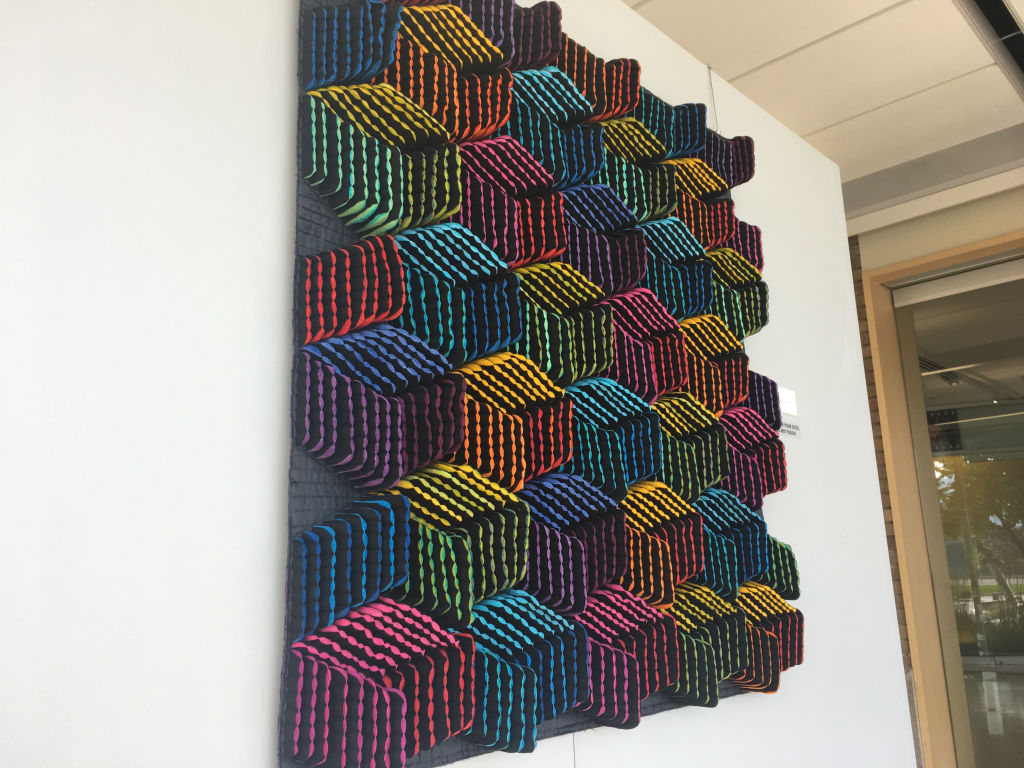Woven art captivates at Eccles Gallery  Naomi Adams' tumbling