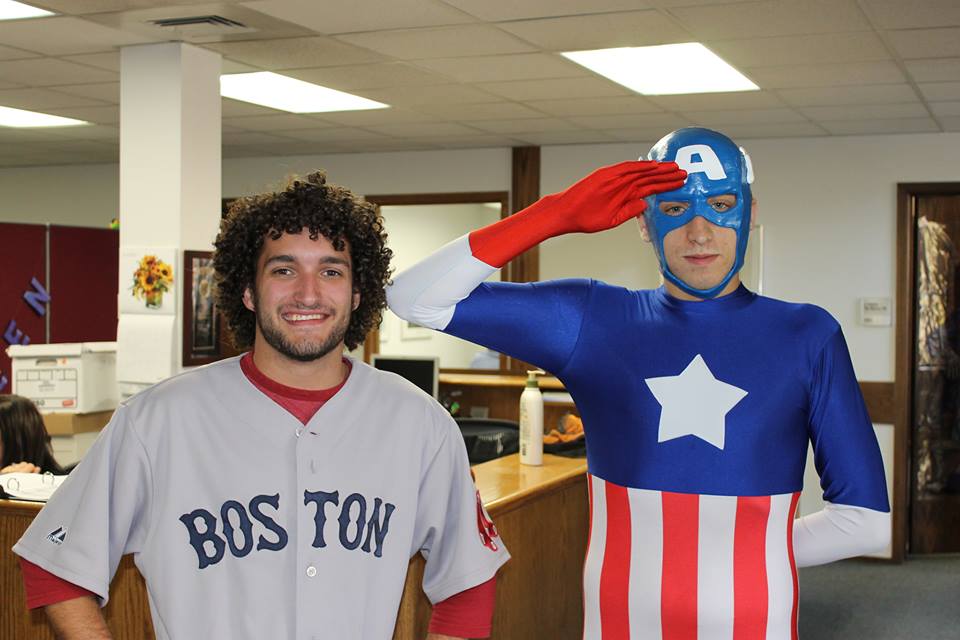 Foundation honors memory of late SLCC student Brock Butler, right, and Benson Haglund