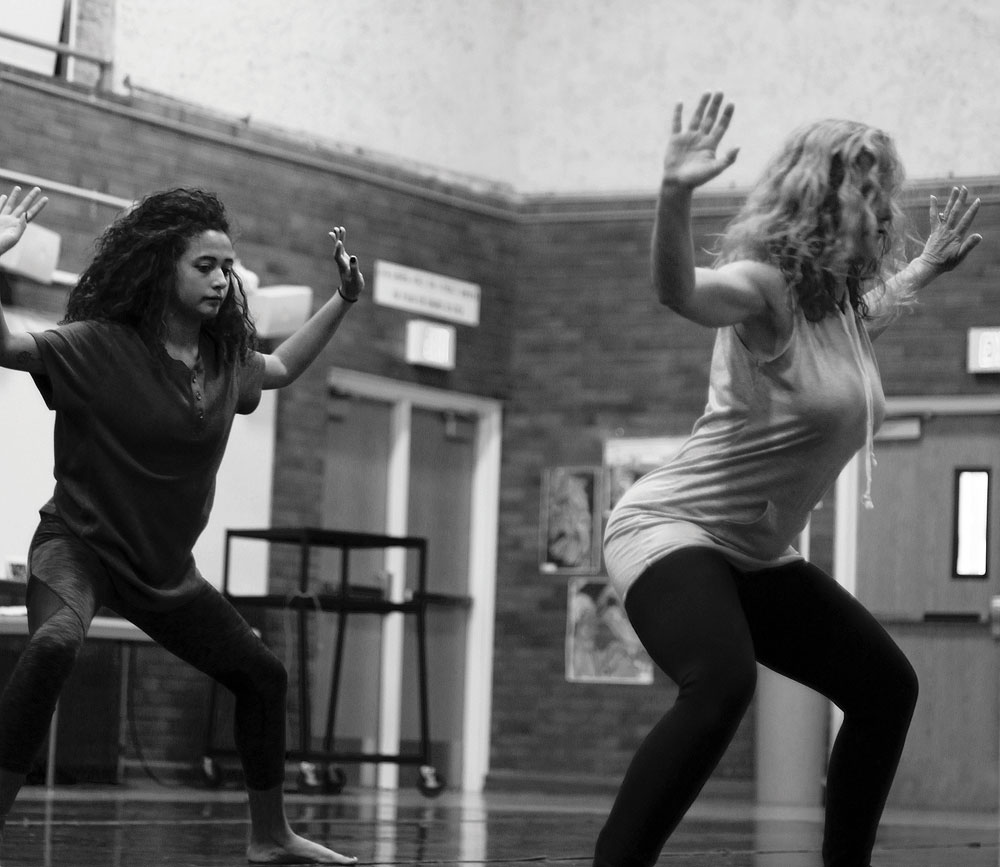 Will dance for food SLCC Dance Company rehearsal