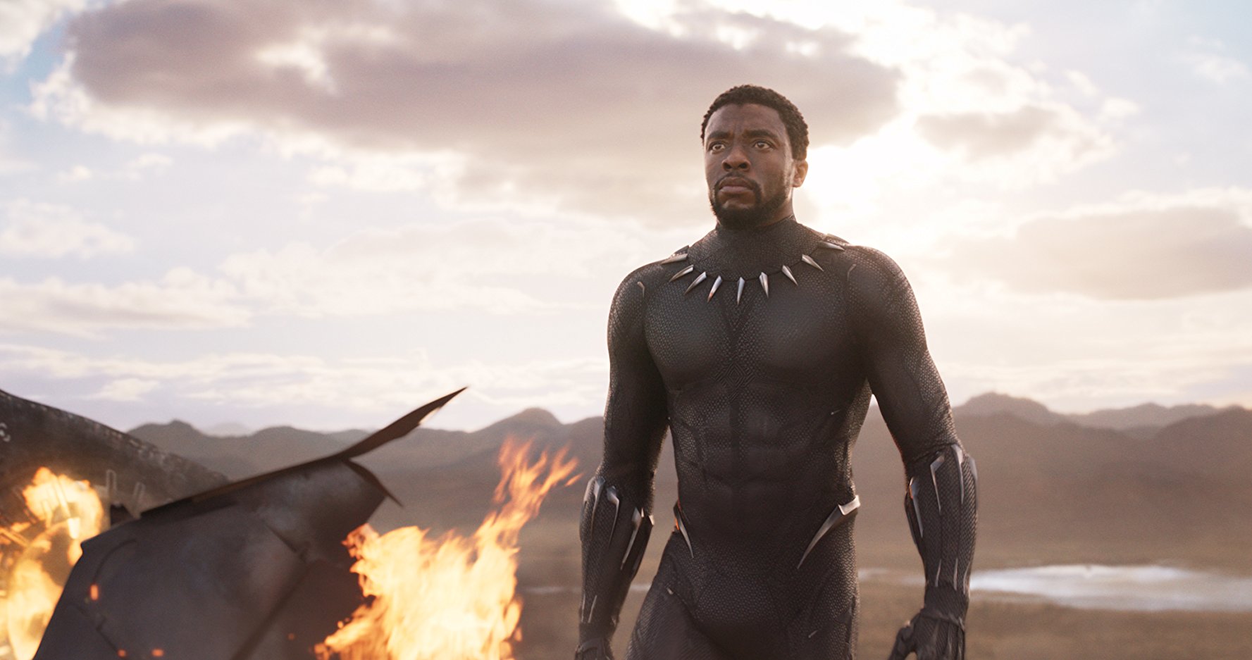 Movie review: ‘Black Panther’ Chadwick Boseman as Black Panther