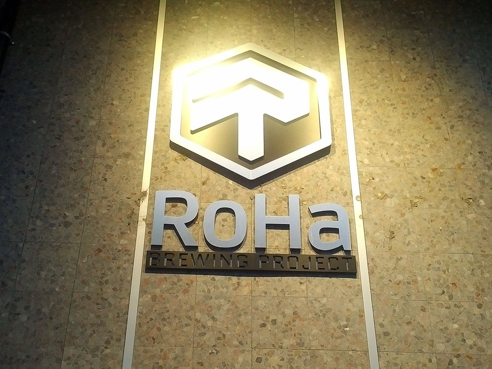 RoHa brews up stout craft beer selections RoHa sign