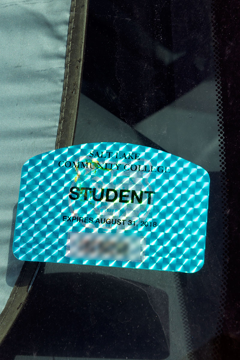 Major changes coming to SLCC parking permits Student parking sticker
