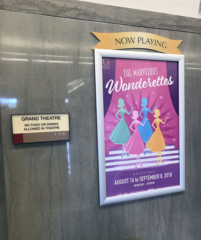 ‘The Marvelous Wonderettes’ opens new season of Grand Theatre productions Marvelous Wonderettes poster
