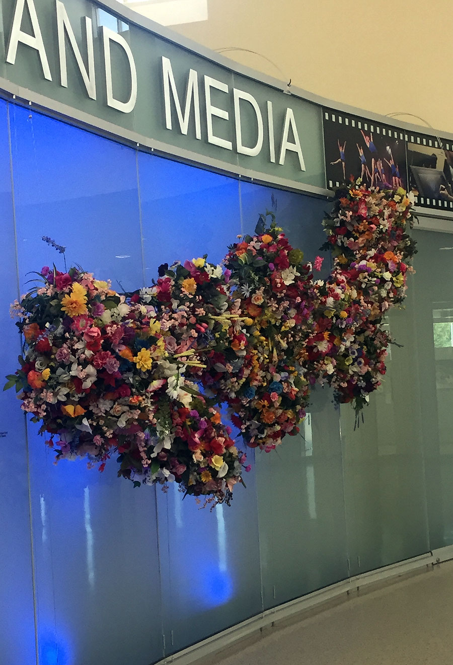 Botanical art on display at South City Campus Modern Botanicals display