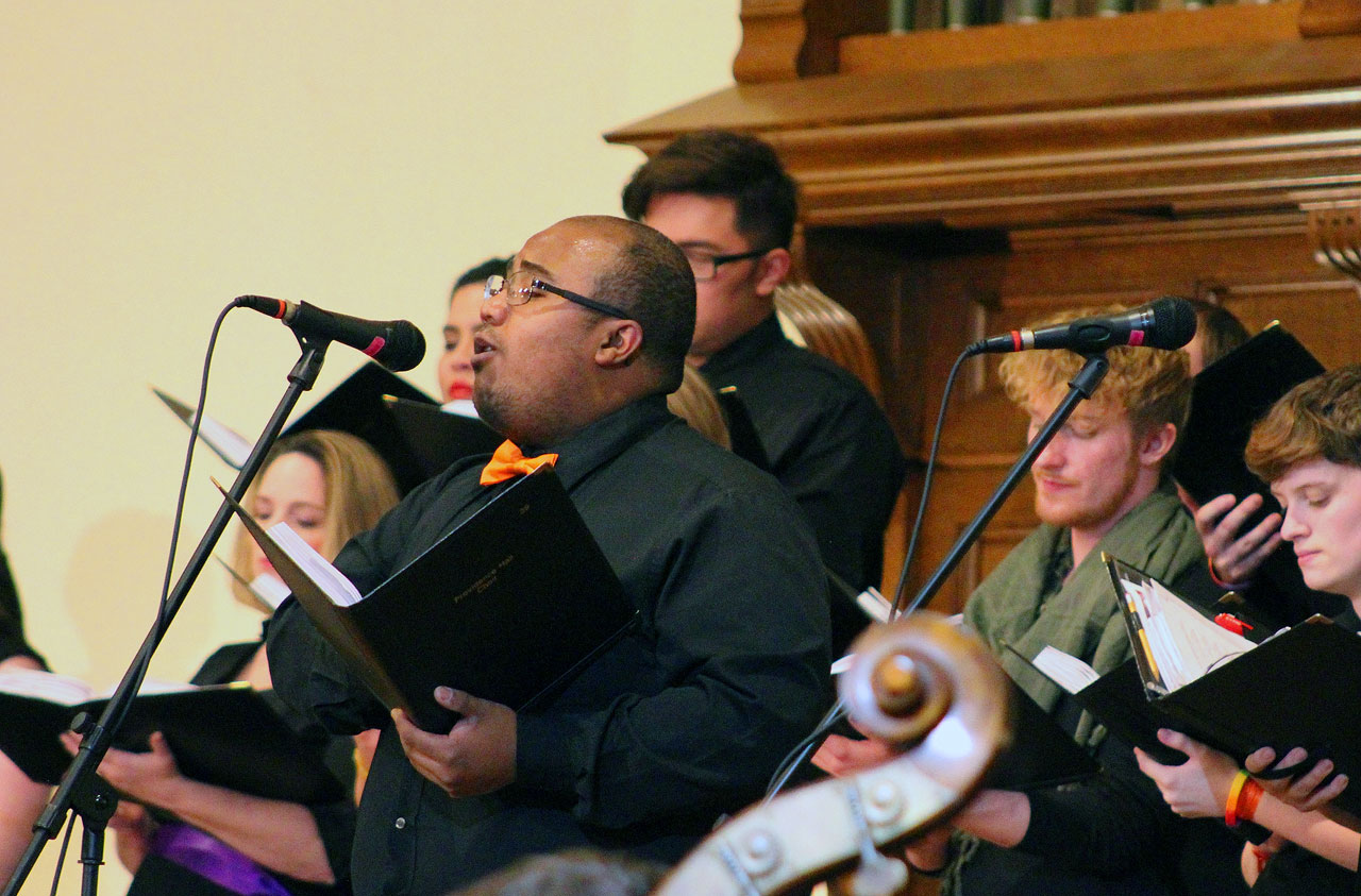 SLCC Chamber Choir performs songs from ‘Considering Matthew Shepard’ "Considering Matthew Shepard" concert