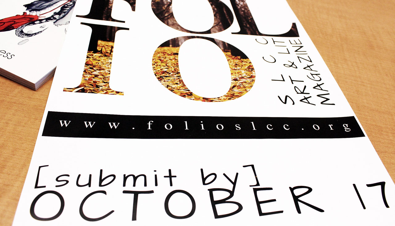 Folio staff provide platform for student artists Folio posters