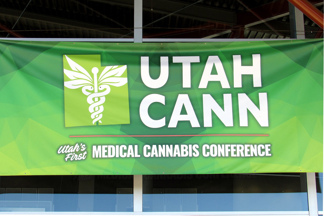 Utah hosts first-ever cannabis conference Utah Cann banner