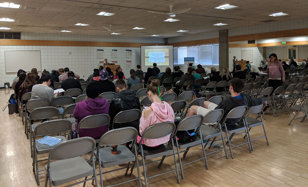 SLCC hosts 2nd annual Health and Fitness Conference Nutrition class