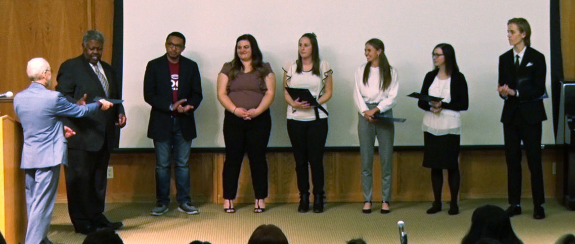 Students showcase their speeches Speakers' Showcase finalists