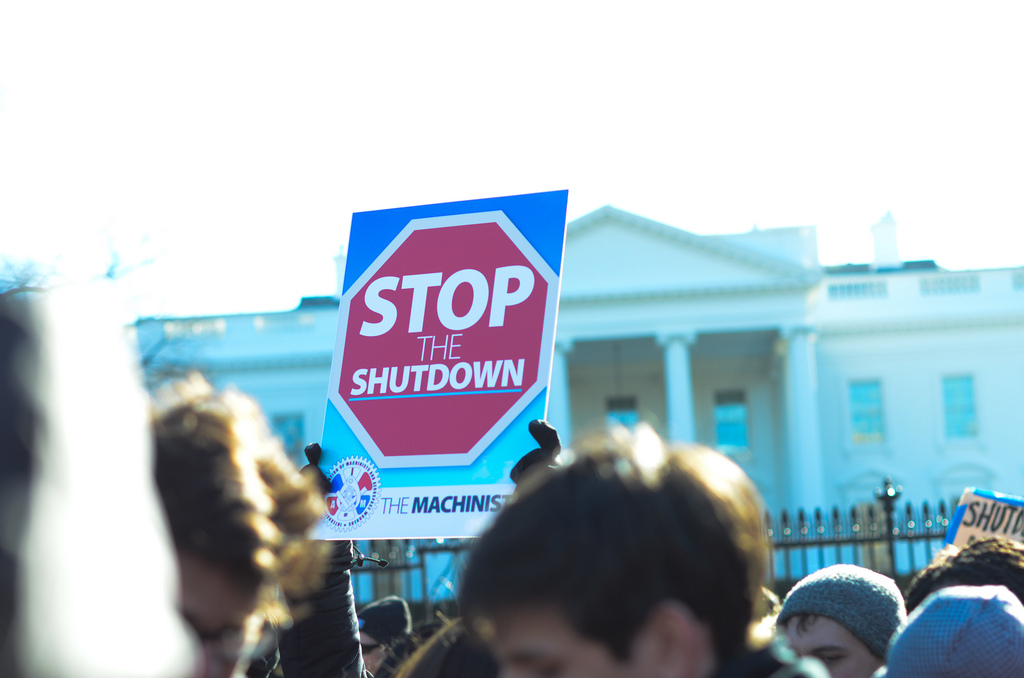 Government shutdown hurts Utahns #StoptheShutdown Rally in Washington