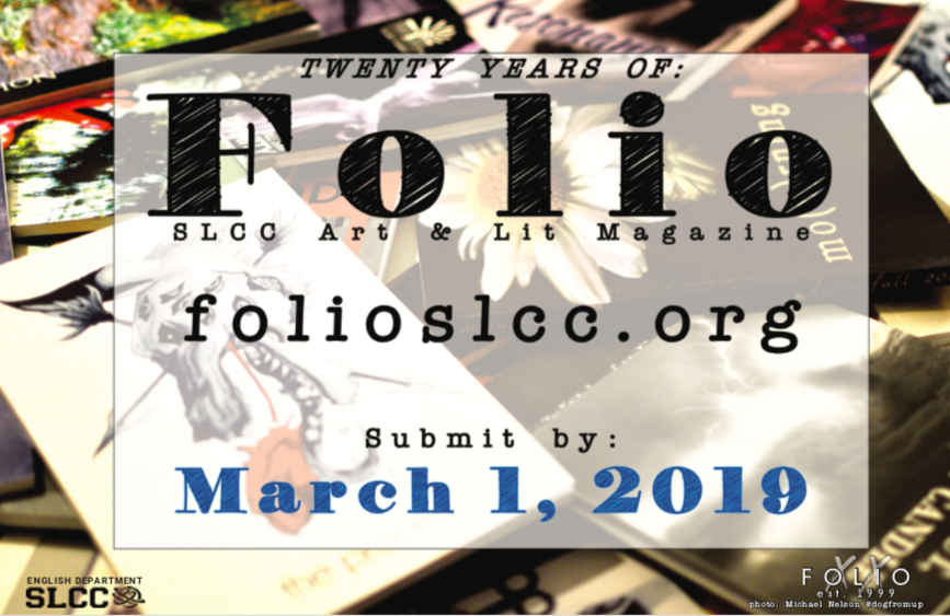 Folio has big plans for 20th anniversary Folio Spring 2019 submissions