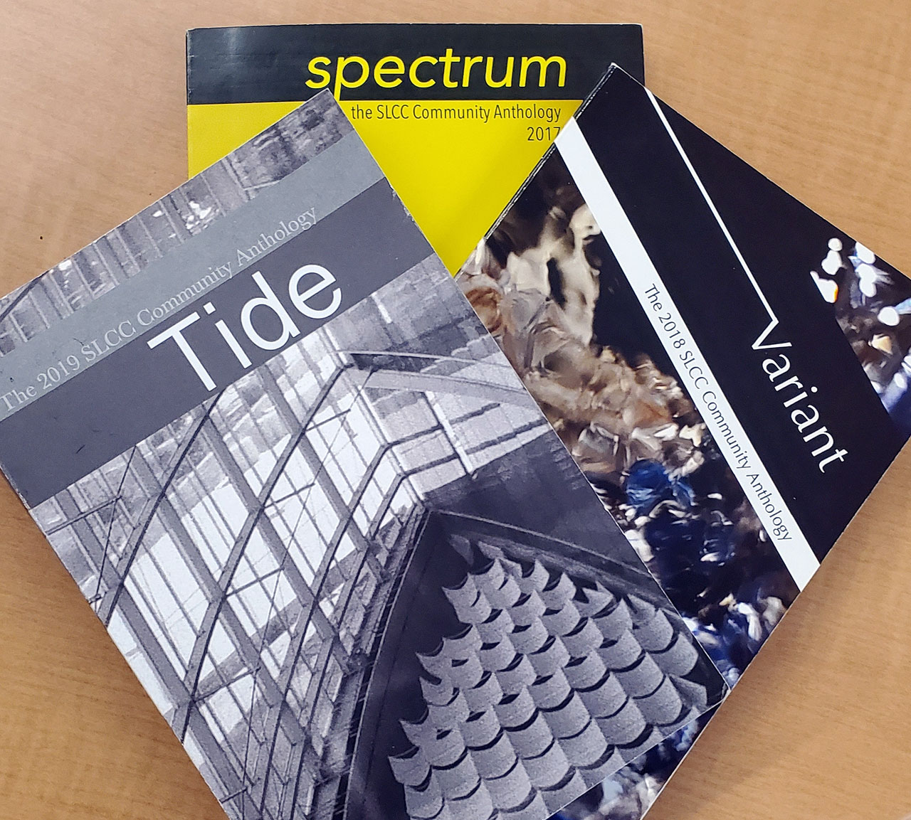 SLCC Community Anthology opens doors for creative expression Three previous editions of SLCC Community Anthology