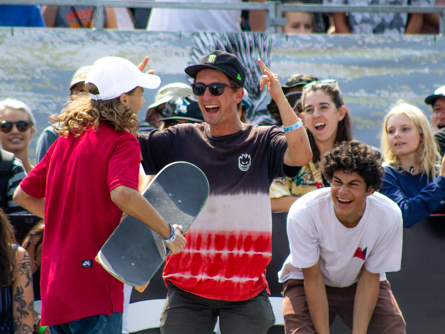 Photos: Vans Park Series in Salt Lake City Oskar Rozenberg celebrates with entourage