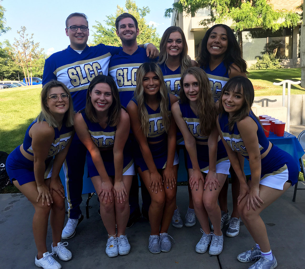 ‘Bash’ to school Cheerleaders at Bruin Bash 2019