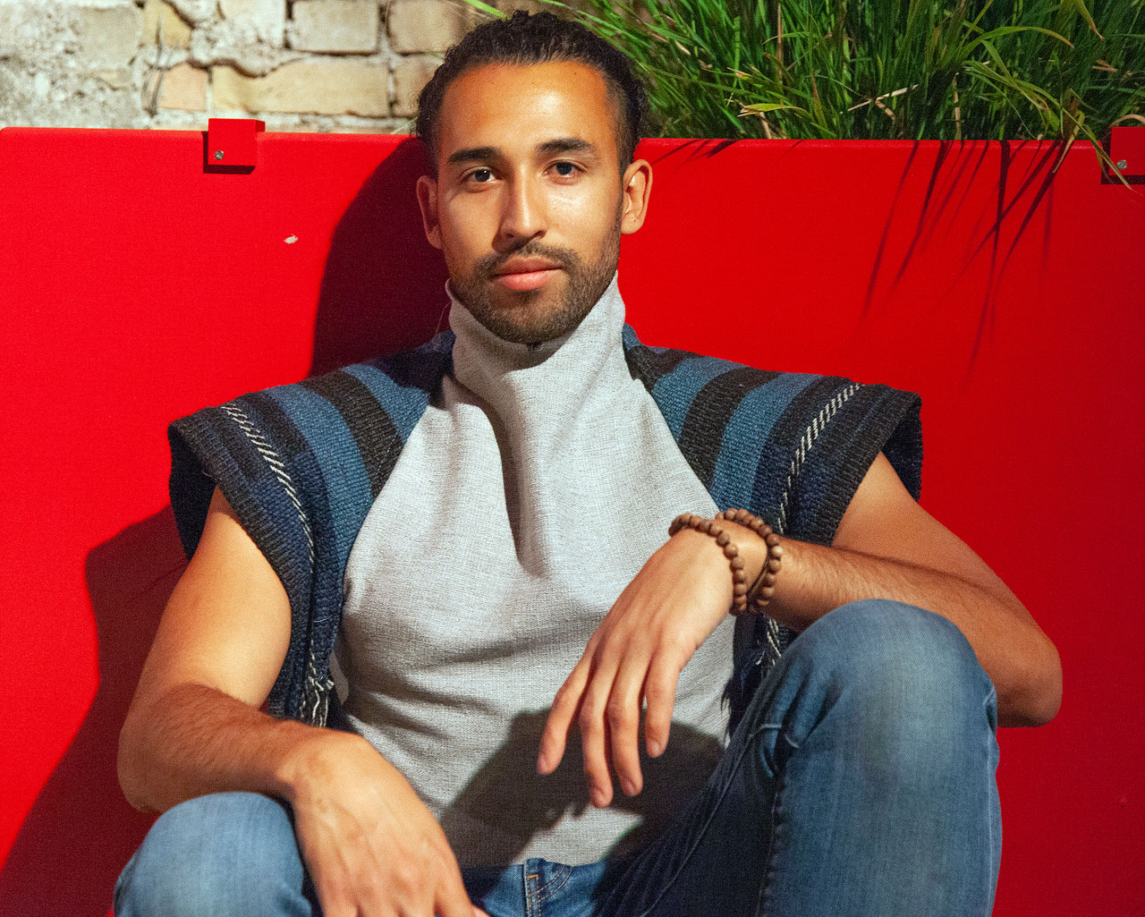 Photos: SLCC fashion student Leo Weffer Leo Weffer modeling