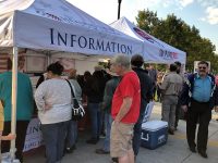 Healing Field information booth