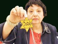 Inge holds Jewish star