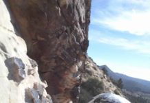Call of the wild: Saul Gilbert, climbing high in Utah’s outdoors Saul Gilbert takes a selfie while climbing