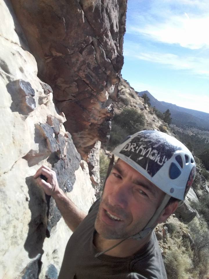 Call of the wild: Saul Gilbert, climbing high in Utah’s outdoors Saul Gilbert takes a selfie while climbing