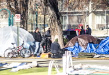 Road Home closure pushes homeless community to adapt Homeless Campsite