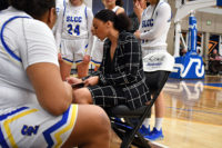 Marcilina Grayer instructs her team