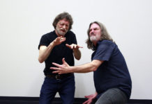 Flying Words Project showcases ASL literature Kenny and Peter perform poetry