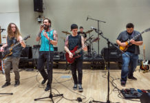 ICYMI: 2020 Popular Music Concert Three guitarists play with the lead singer