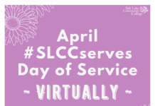 Thayne Center seeks virtual volunteers for #SLCCserves #SLCCserves graphic