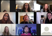 The semester that was: Spring 2020 at SLCC Students with teacher on a Zoom call