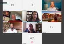 Virtual Bruin Block Party kicks off fall 2020 semester Maria Martinez speaks on a video call with deans and students