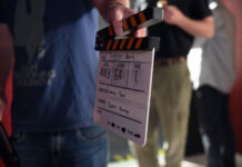 SLCC film club aims for hands-on experience this fall "Freezer Burn" clapperboard