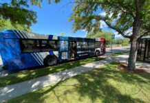 UTA improving safety for student riders during pandemic UTA bus parked at bus stop