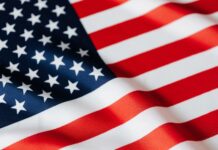 Debate schedule for the 2020 election American flag