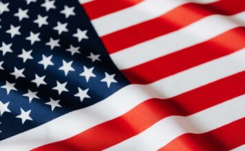 Debate schedule for the 2020 election American flag