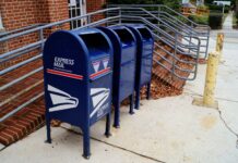 Mail-in voting is on the rise USPS mailboxes