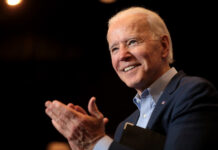 Joe Biden projected to win 2020 presidential election Joe Biden applauds