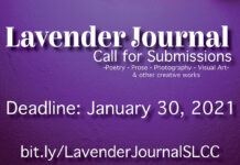 New literary journal to amplify LGBTQ voices at SLCC Lavender Journal call for submissions, deadline: January 30, 2021